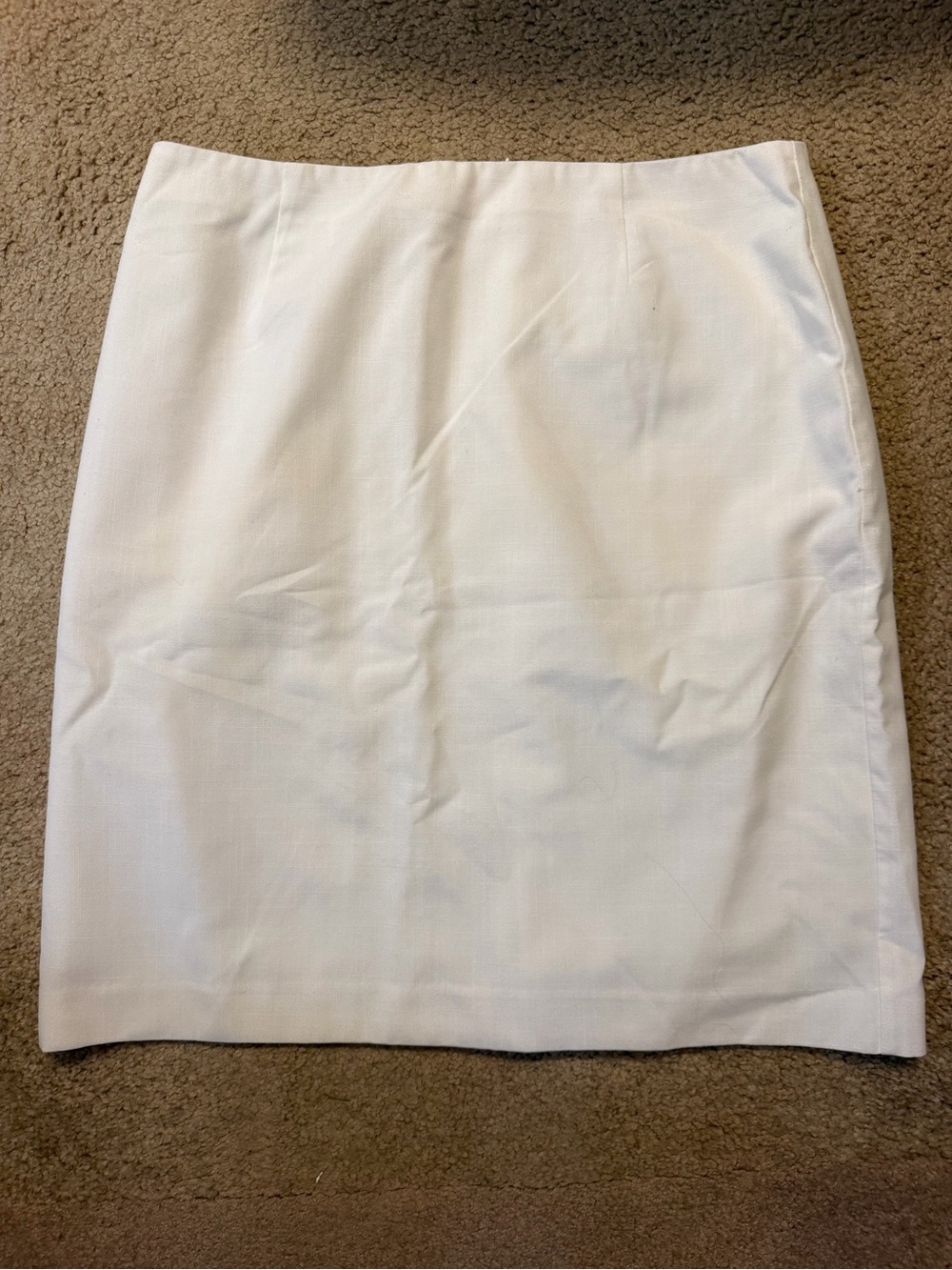 Dressbarn Classic White Women's Pencil Skirt